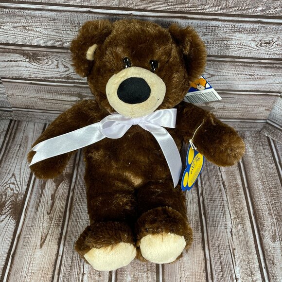 BUILD-A-BEAR BABW Lil Chocolate Cub Brown Bear Stuffed Animal Complete NIB NEW - Picture 3 of 8